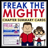Freak the Mighty Chapter Summaries - Plot Summary Cards Ro