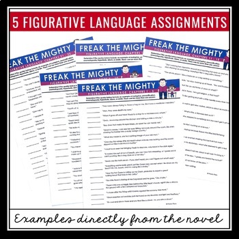 Figurative Language A Assignment Answers : Figurative ...