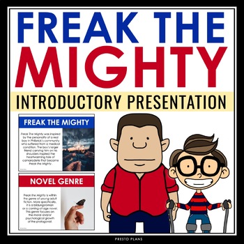 Preview of Freak the Mighty Introduction Presentation Discussion, Author Biography, Context