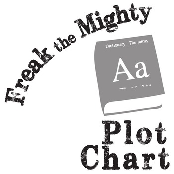 Preview of FREAK THE MIGHTY Plot Chart Arc Analysis (Philbrick) Freytag's Pyramid Diagram