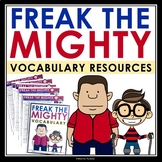Freak the Mighty Vocabulary Booklet, Presentation, and Ans