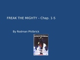 FREAK THE MIGHTY by Rodman Philbrick NOVEL UNIT