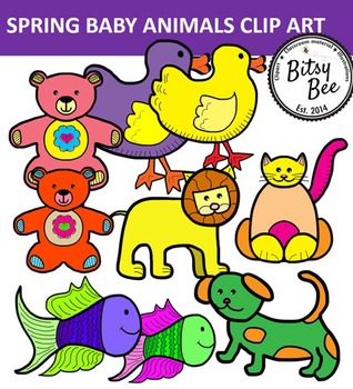 Preview of FREEBIE  SPRING BABY ANIMALS.