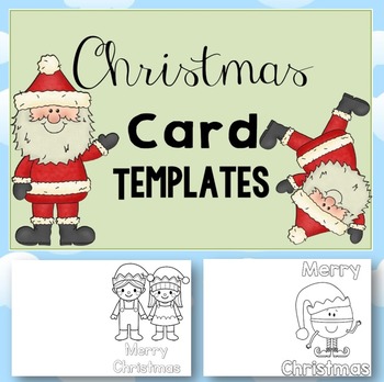 Preview of FREE Christmas Card Templates