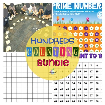 Preview of FREE 100 Chart & Place Value Chart bundle | Counting | Numbers | Math Posters