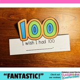 FREE 100th Day of School Headband Hat