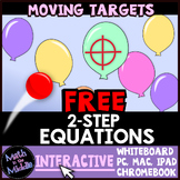 FREE 2-Step Equations Math Review Game - Digital Moving Ta