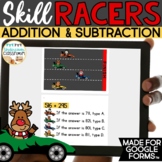 Digital Christmas Activity | Mixed Addition & Subtraction 