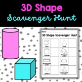 FREE 3D Shape Scavenger Hunt