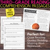 FREE 3rd Grade Reading Comprehension Passages [Nonfiction 