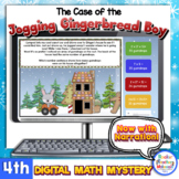 FREE 4th Grade Narrated Digital Gingerbread Math Mystery D