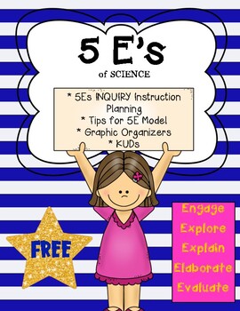 Preview of 5Es Planning Tips & Graphic Organizers for Science Instruction