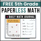 FREE 5th Grade Math Journal Prompts - 5th Grade Math Revie