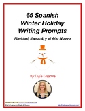 FREE 65 Spanish Winter Holiday Writing Prompts