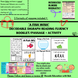 FREE "A Fish Wish" /sh/ Digraph Decodable Reading Fluency 