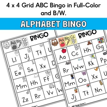 ABC Alphabet Bingo | Fun Phonics by First Grade Maestra Trisha Hyde