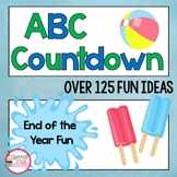 ABC Countdown and End of the Year Activities