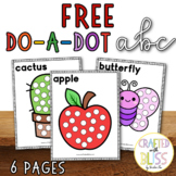 FREE ABC Dot Marker Activity, FREE Alphabet Do-A-Dot Marke