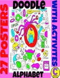 FREE ALPHABET DOODLE POSTER SAMPLE WITH ACTIVITY