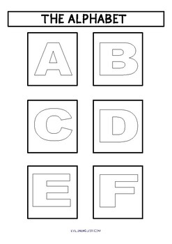 FREE ALPHABET LETTER CARDS by EvelinEnglish | TPT