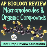 Biochemistry Macromolecules Review Questions for Advanced 