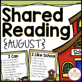 FREE AUGUST SHARED READING - SIGHT WORD POEM