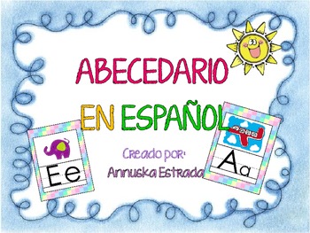 FREE ¡Abecedario en Español! Spanish ABC!! by Annuska Estrada | TpT