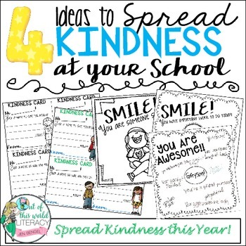 FREE Activities to Spread Kindness in Your Class This Year | TPT