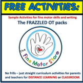 FREE Activity Samples from The Frazzled OT Packs