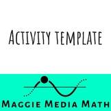 FREE Activity Template and Rubric