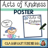 Random Acts of Kindness Printable Poster