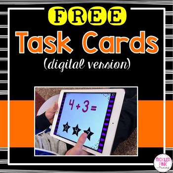 Preview of FREE Digital Task Cards (Addition to 10)