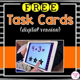 FREE Digital Task Cards (Addition to 10)