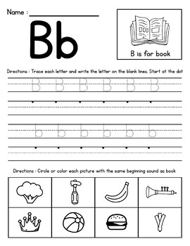 FREE - Alphabet ABC Handwriting Practice by MissMissG | TpT