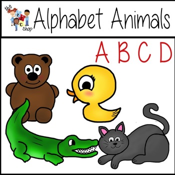 Preview of Alphabet Animals: A B C D