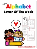 FREE Alphabet Letter Of The Week (Y) Coronavirus Packet Di
