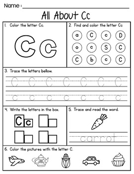 free alphabet letters a z by missmissg teachers pay teachers