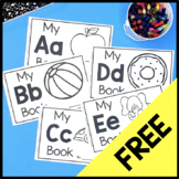 FREE Alphabet Mini Books - Back to School Kindergarten - L