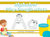 FREE US Font Alphabet Playdough / Play Dough / Playdoh Mats