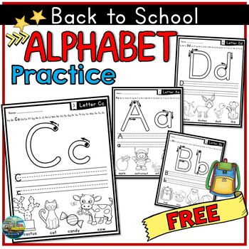 FREE / Alphabet Worksheets by ESL Classroom | TPT