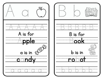 FREE Alphabet Worksheets - Letter Practice by MissMissG | TpT