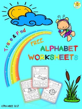 Preview of FREE Alphabet Worksheets (Set 1)