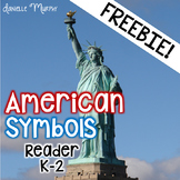 FREE American Symbols Reader for President's Day