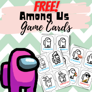 Free Printable Among Us Card Game