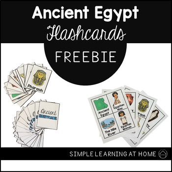 Preview of FREE Ancient Egypt Flashcards Ancient Egypt Activities Ancient Egypt Project