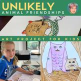 FREE Animal Drawing Activity for Kids: Unlikely Animal Fri