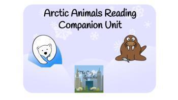 Preview of FREE! Arctic Animals Reading Companion Unit - Google Slides