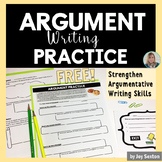 Argument Writing Practice Activity - FREE - Standards-Aligned