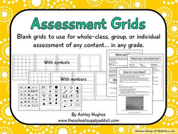 Preview of FREE Assessment Grids for Any Content & Level
