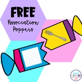 FREE Association Poppers for Speech Therapy